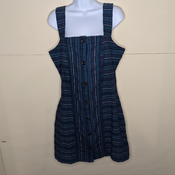 Roxy Women's Button Down Cotton Dress - Picture 1 of 10